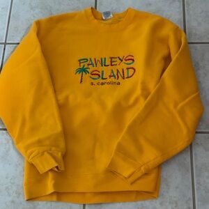 Fruit of the Loom Bright Yellow Crewneck Sweater
